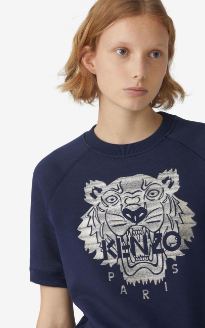 Kenzo women's tiger sweatshirt clearance sale